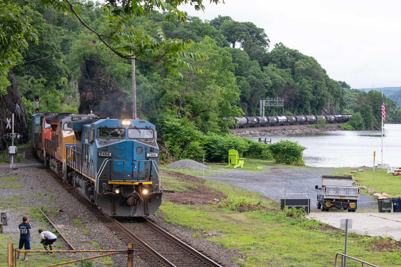CSXT K652 @ Fort Montgomery, NY