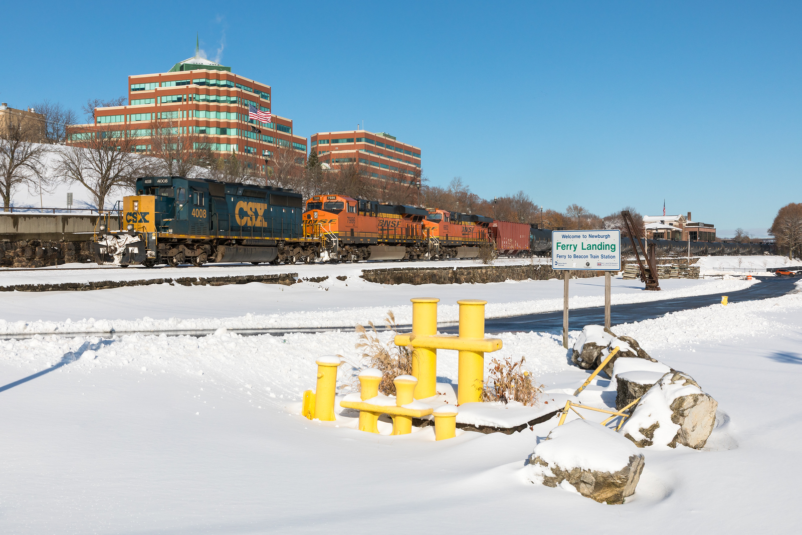 CSXT K162 @ Newburgh, NY