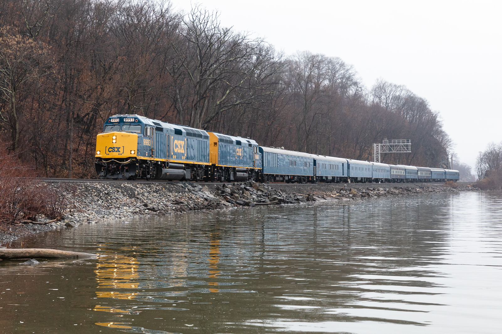 CSXT P901 @ Fort Montgomery, NY