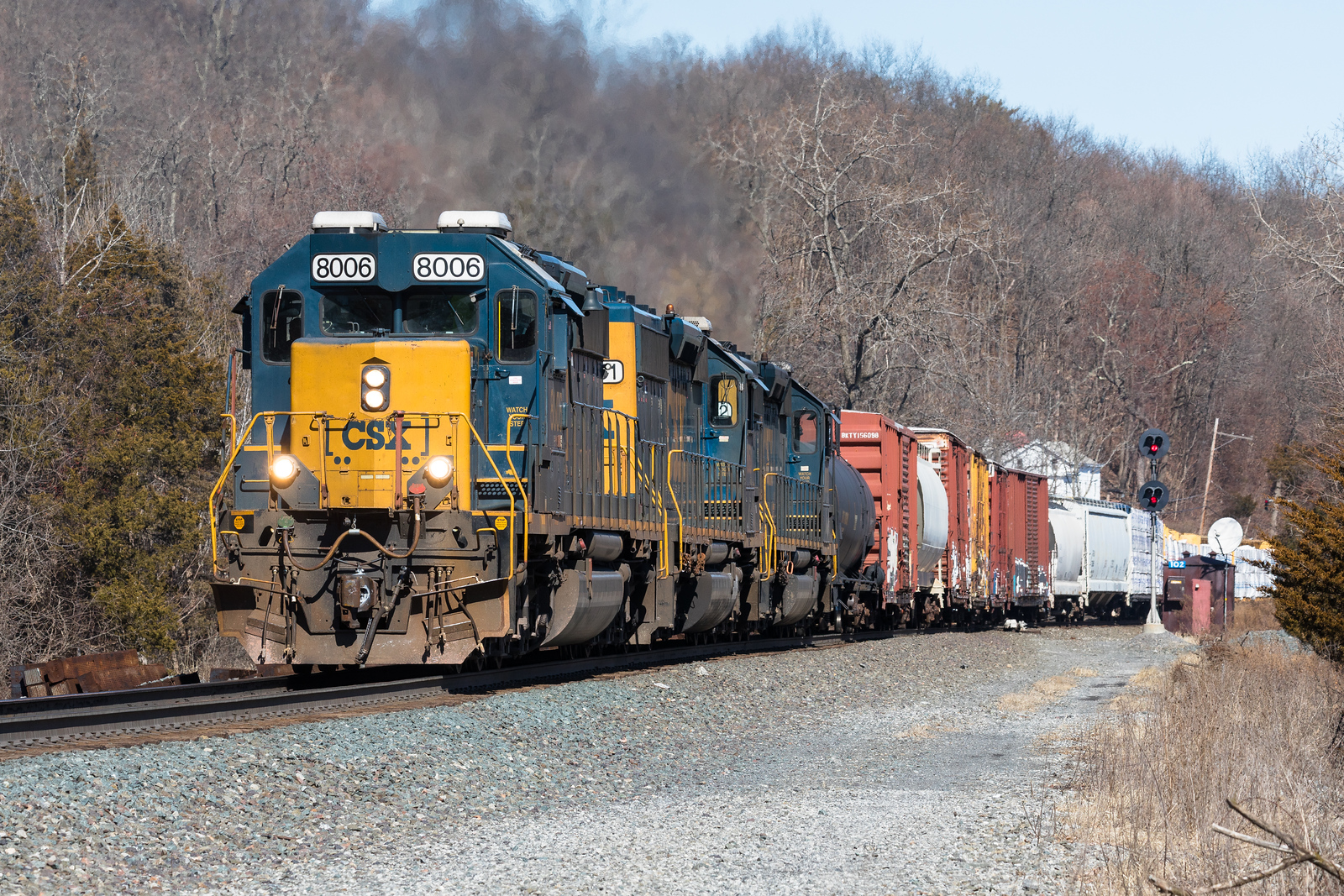 CSXT Q433 @ West Camp, NY