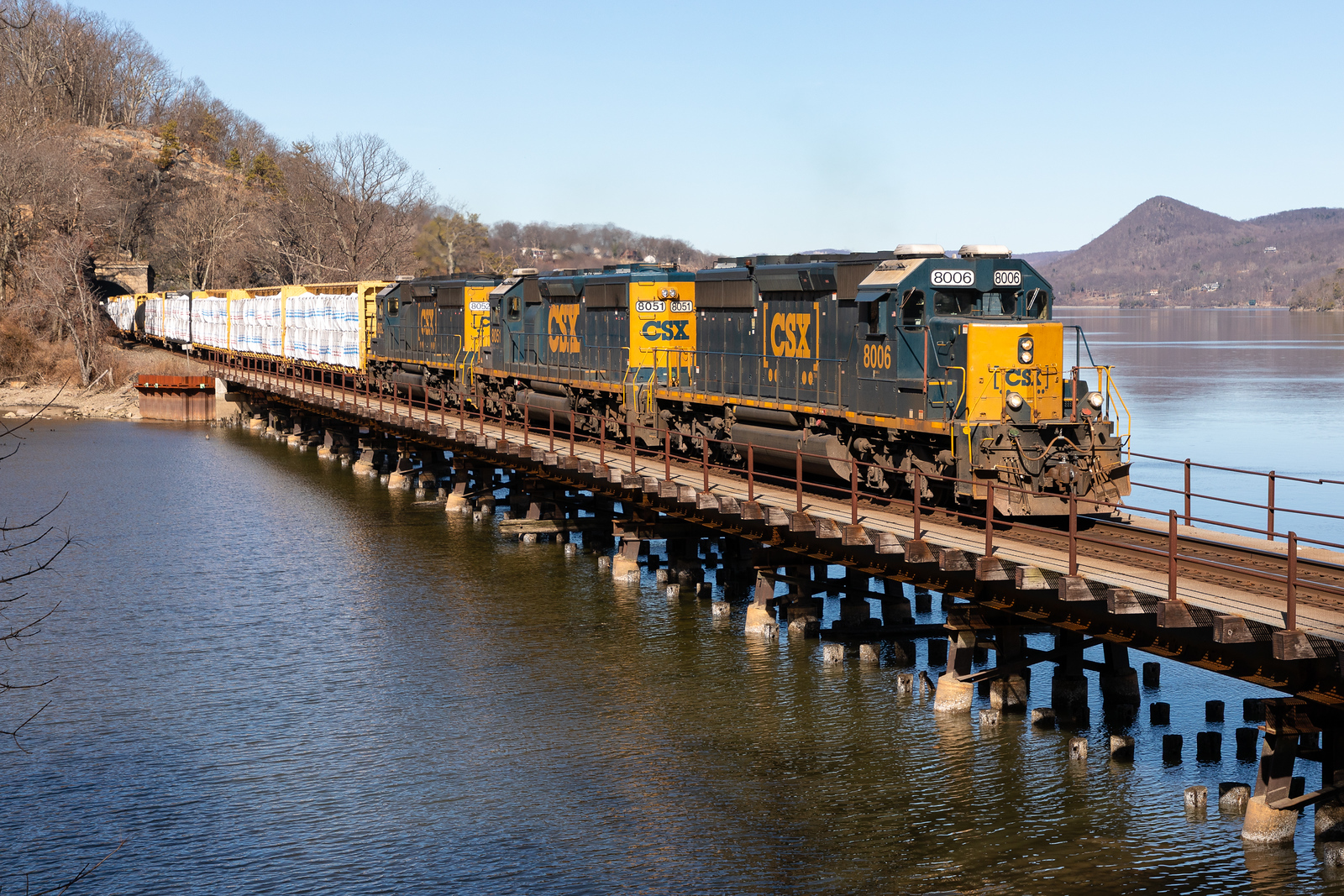CSXT Q433 @ Fort Montgomery, NY