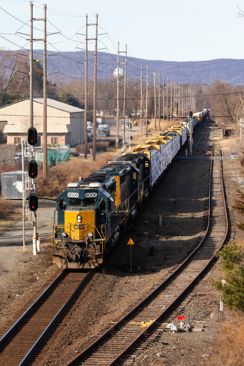 CSXT Q433 @ Haverstraw, NY