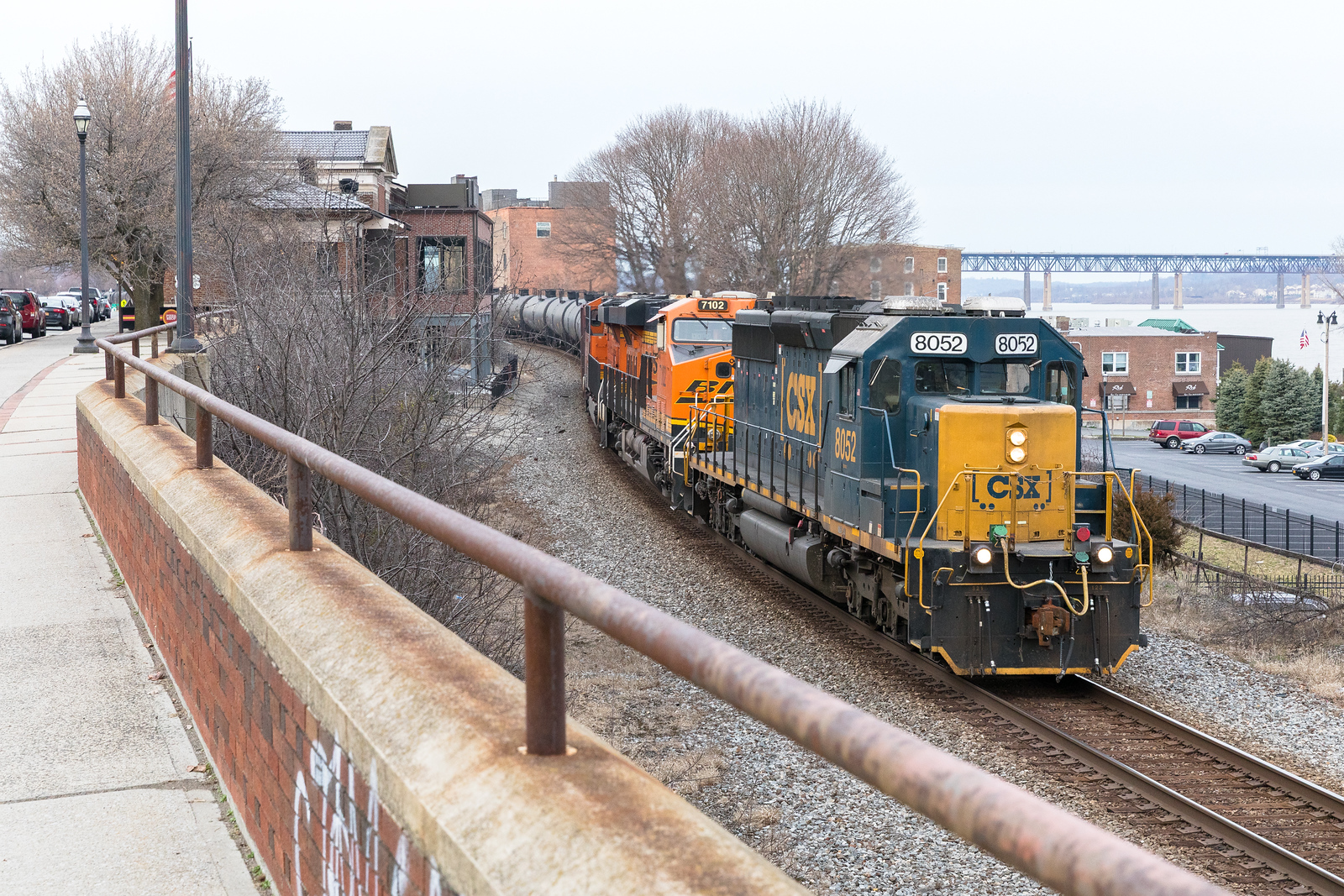 CSXT K160 @ Newburgh, NY