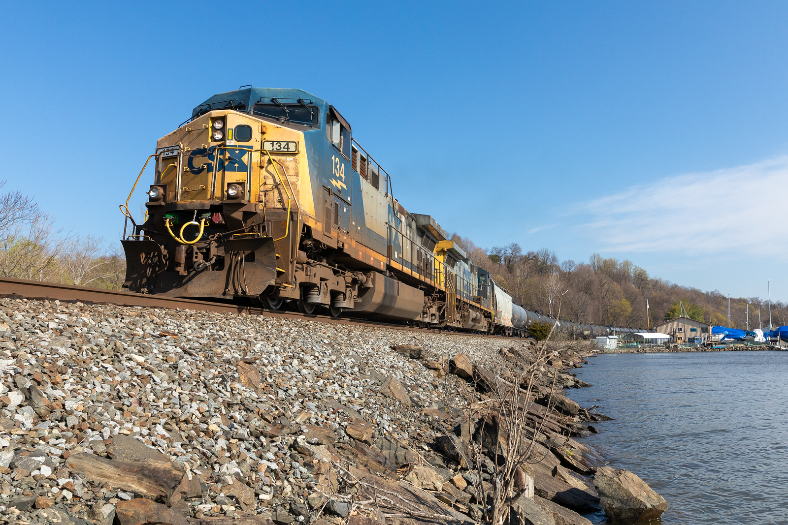 CSXT K684 @ Marlboro, NY