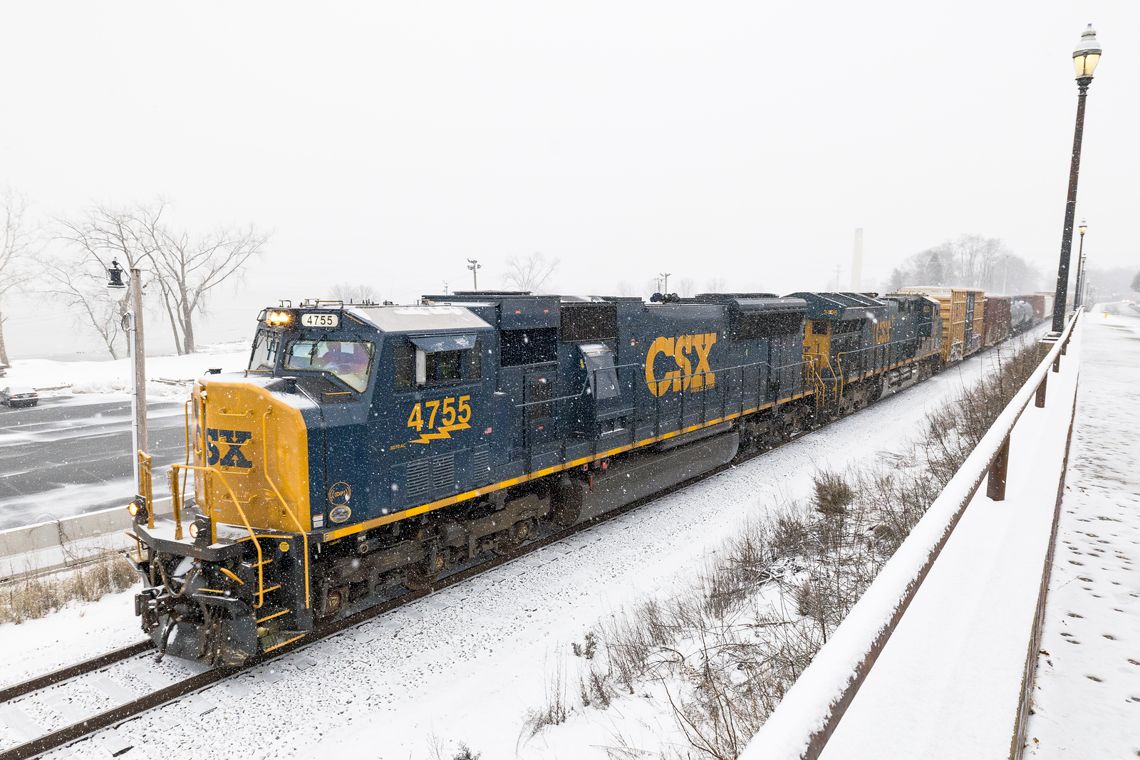 CSXT M404 @ Newburgh, NY