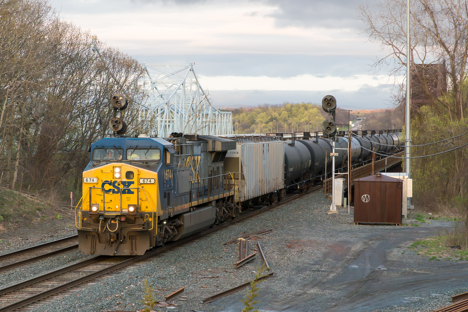 CSXT K607 @ Selkirk, NY