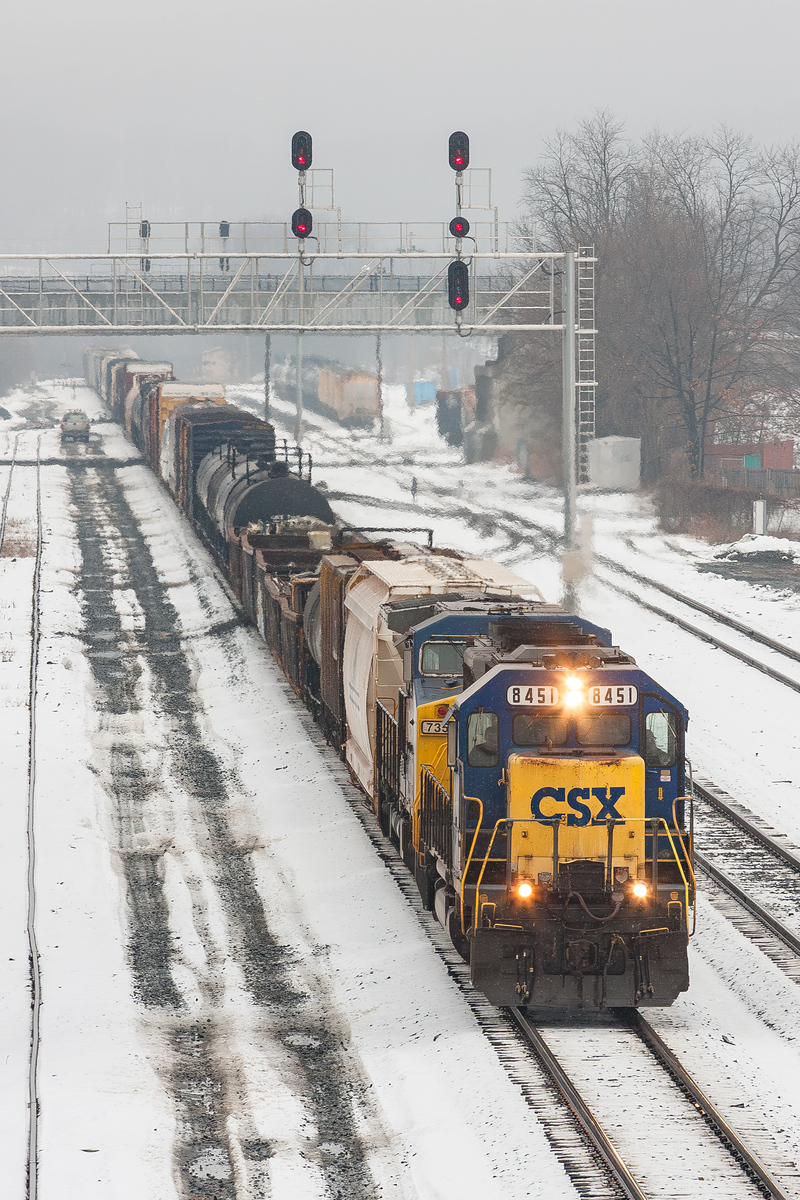 CSXT Q366 @ South Schenectady, NY