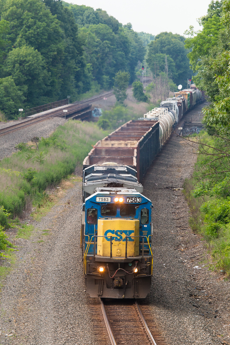CSXT Q386 @ Guilderland, NY