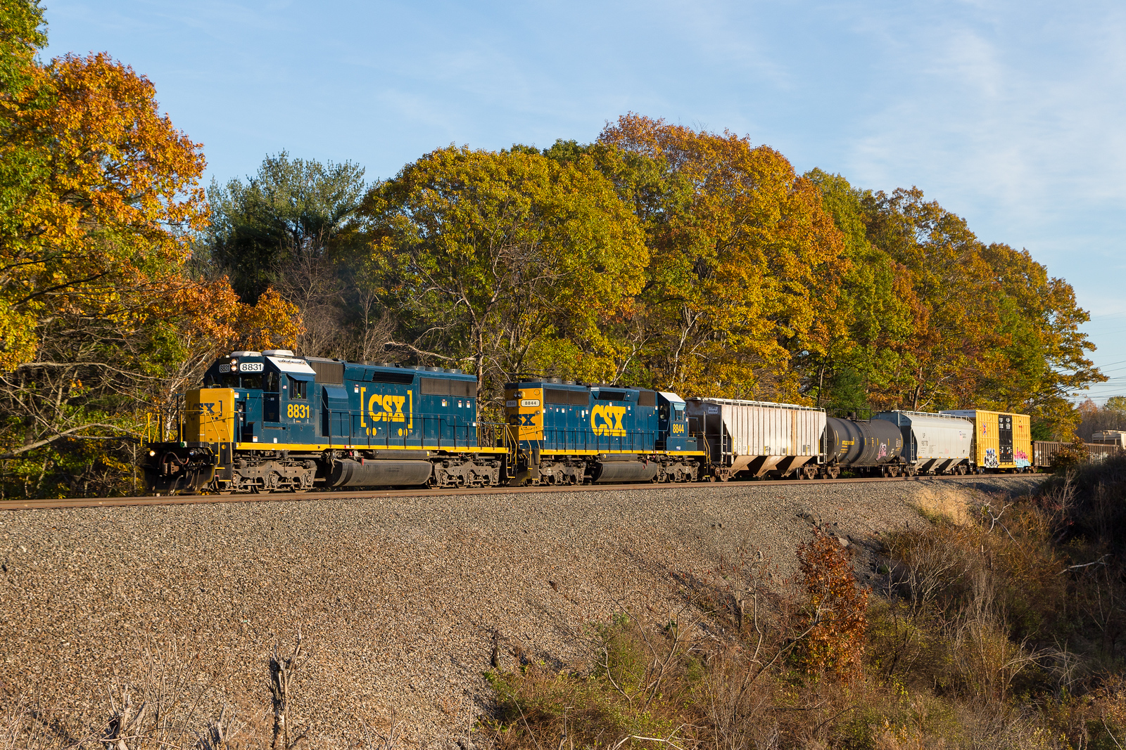 CSXT Q633 @ Unionville, NY