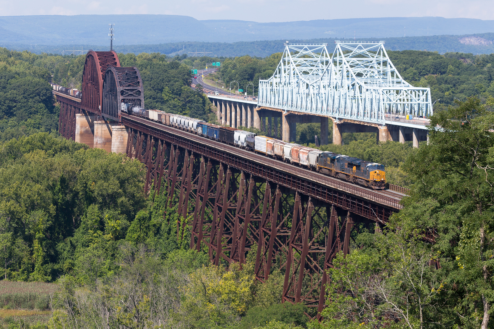 CSXT Q424 @ Schodack, NY