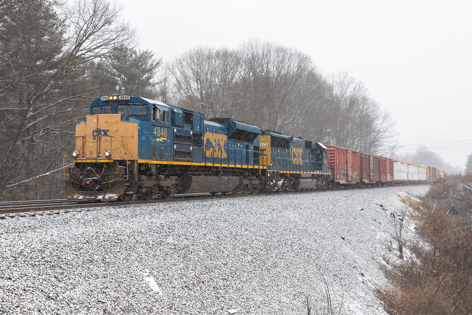 CSXT Q633 @ Unionville, NY