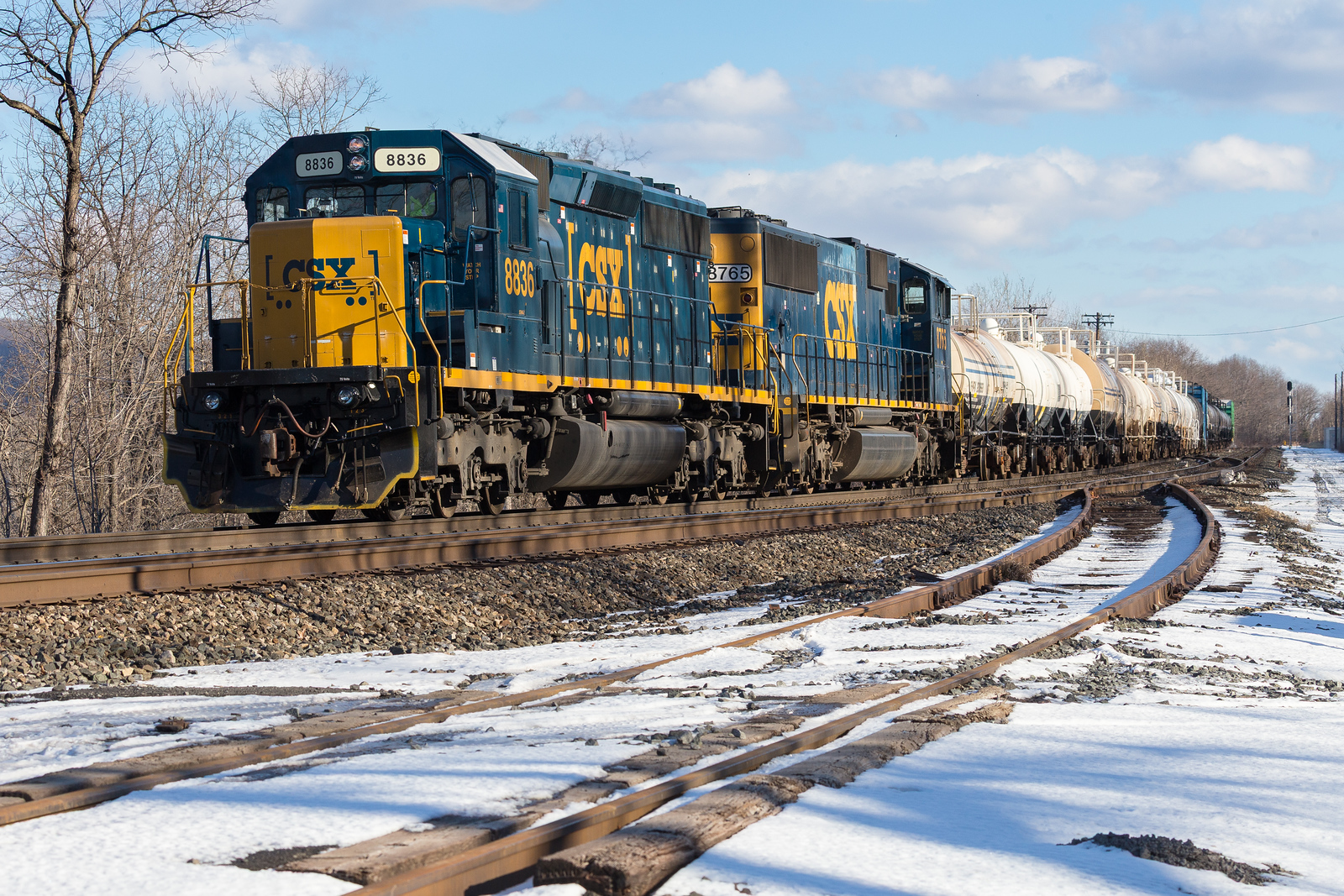 CSXT Q633 @ Rotterdam Jct., NY