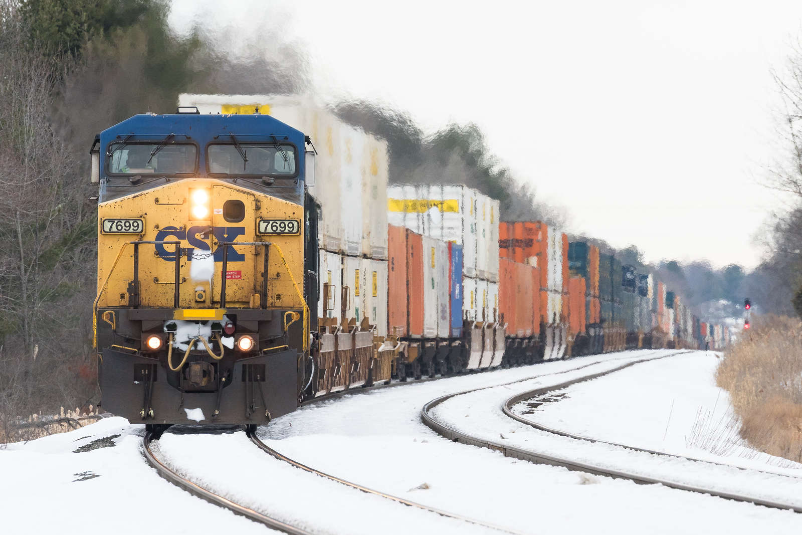 CSXT Q004 @ Unionville, NY