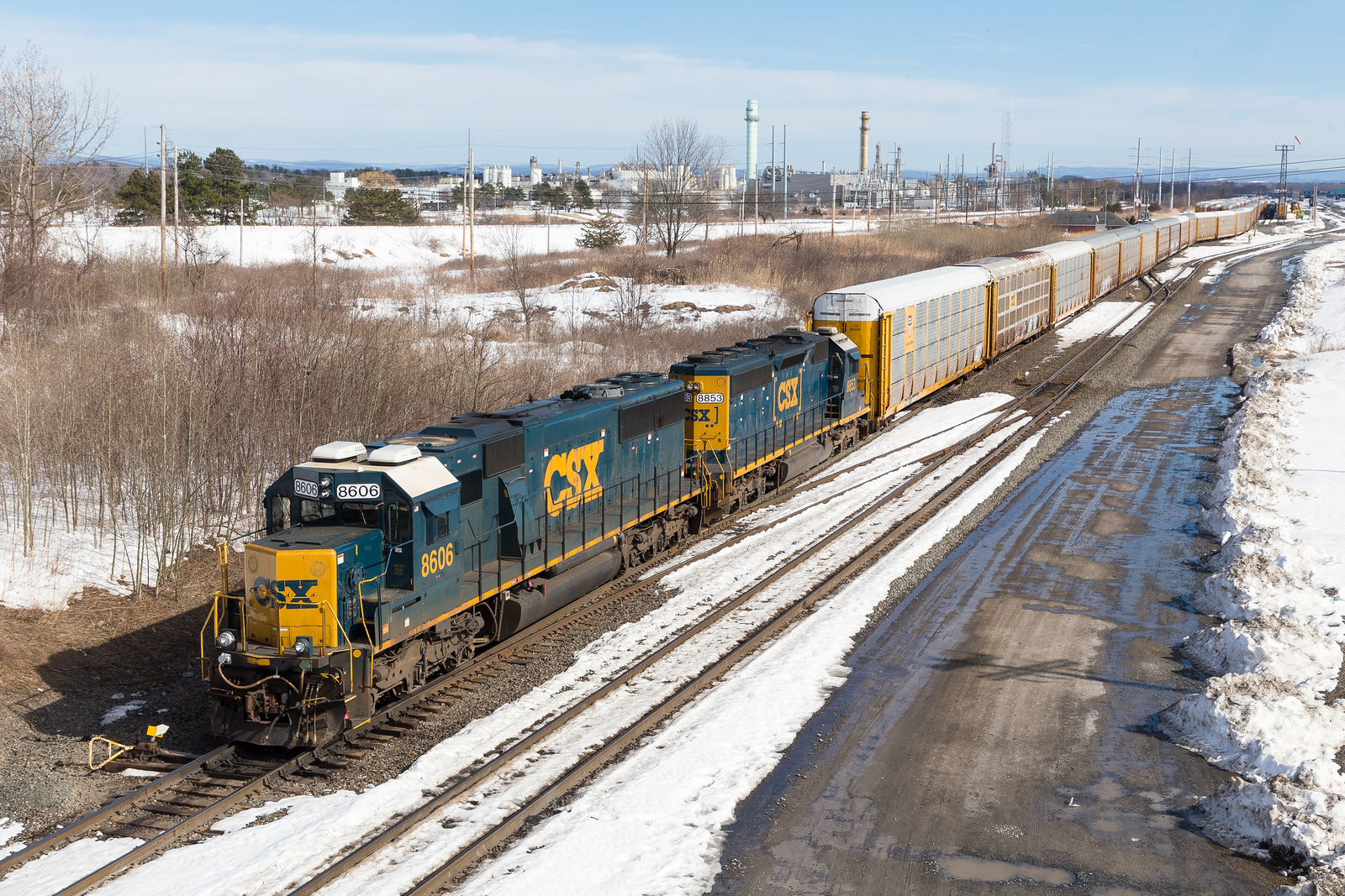 CSXT L227 @ Feura Bush, NY