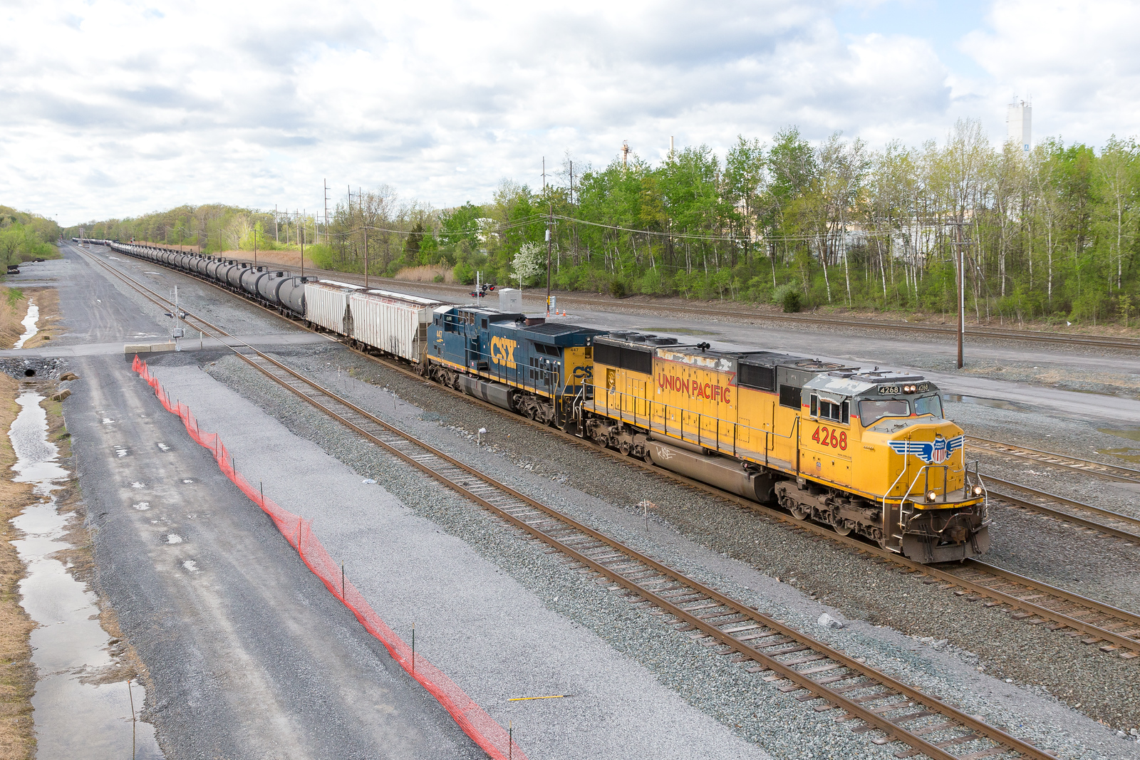 CSXT K682 @ Feura Bush, NY