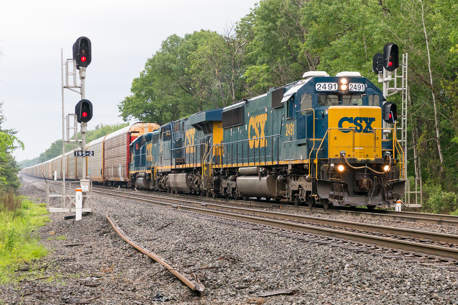 CSXT Q262 @ New Scotland, NY