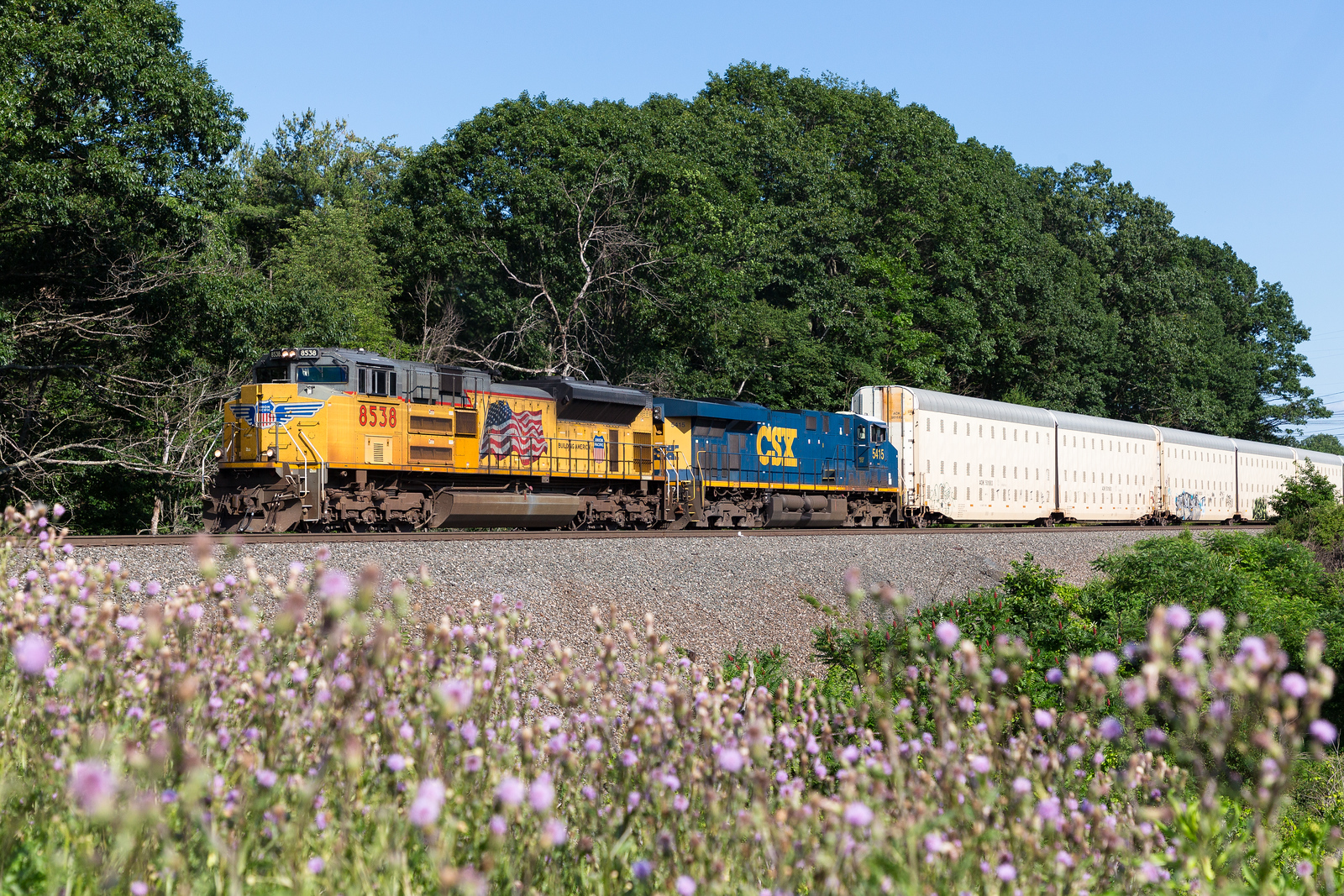 CSXT Q253 @ New Scotland, NY