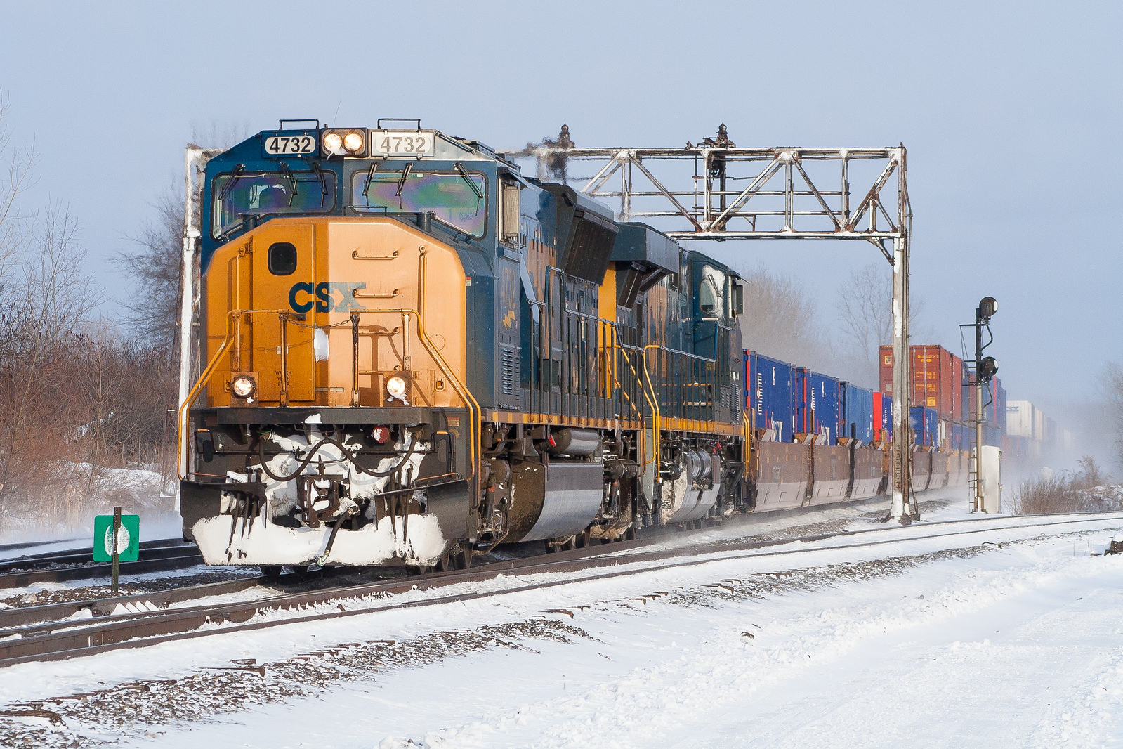 CSXT Q157 @ Chili, NY
