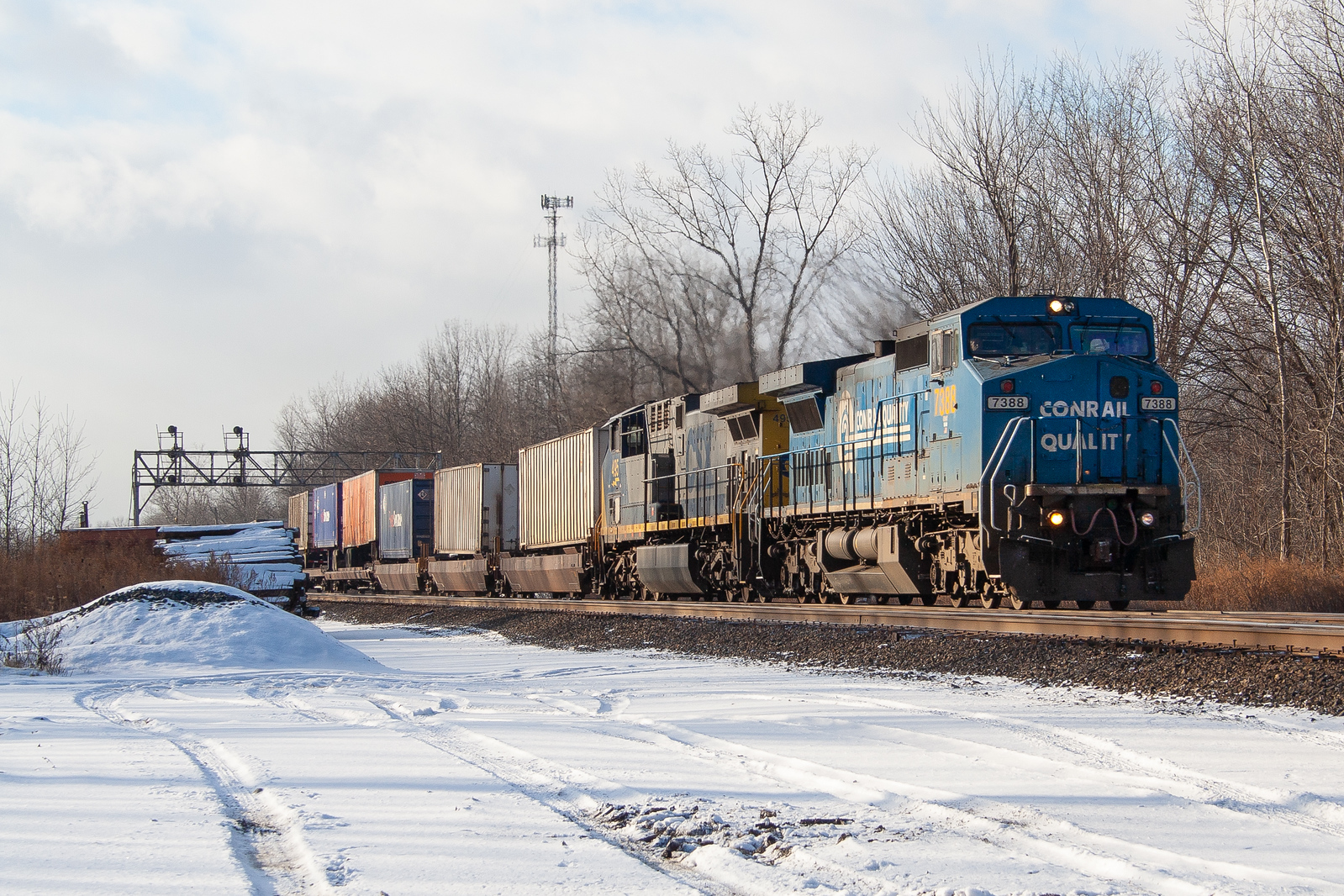 CSXT Q114 @ Chili, NY