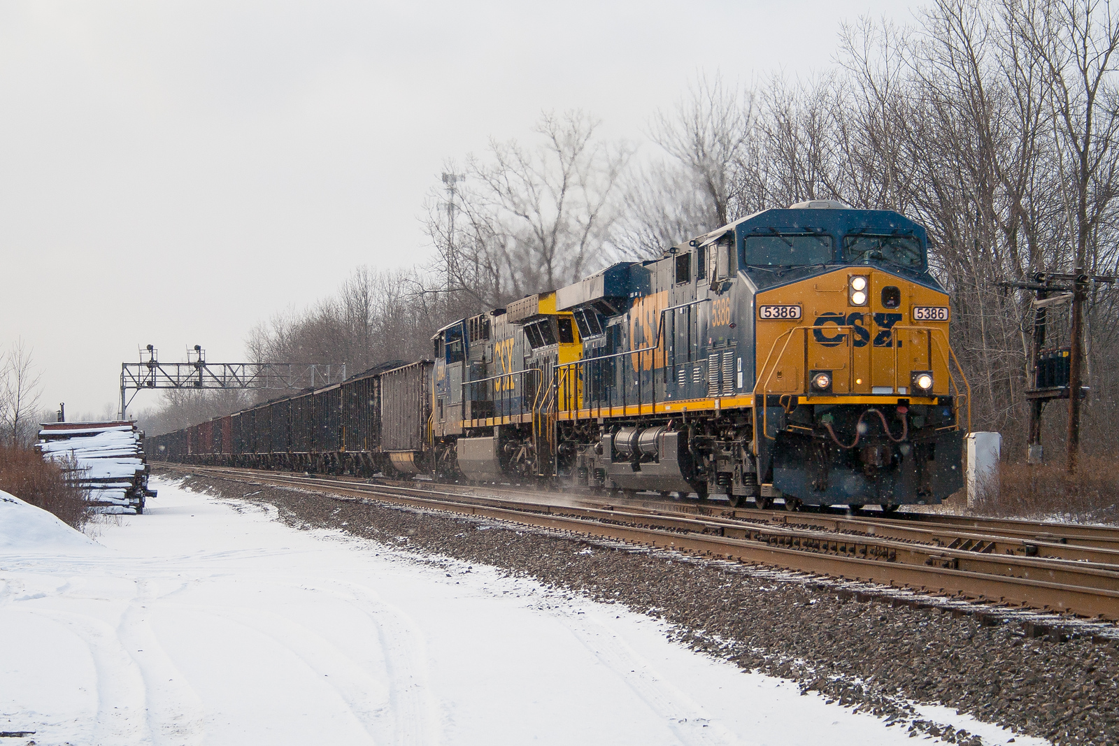 CSXT V806 @ Chili, NY