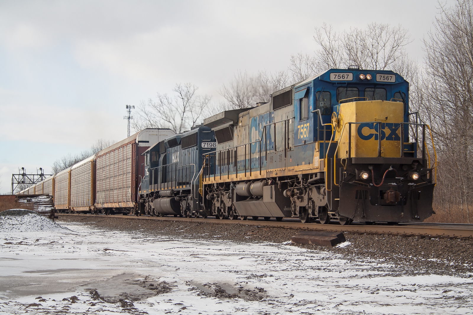 CSXT Q268 @ Chili, NY
