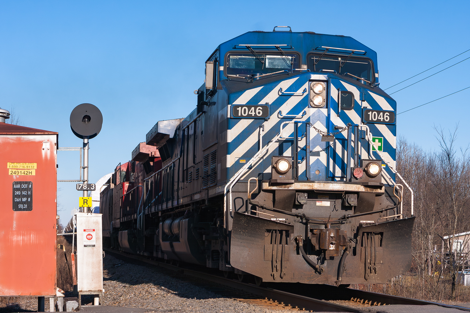 CP 600 @ West Chazy, NY