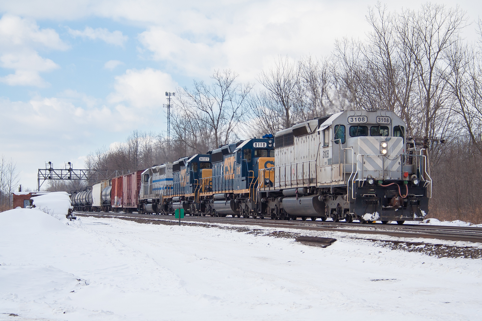 CSXT S626 @ Chili, NY