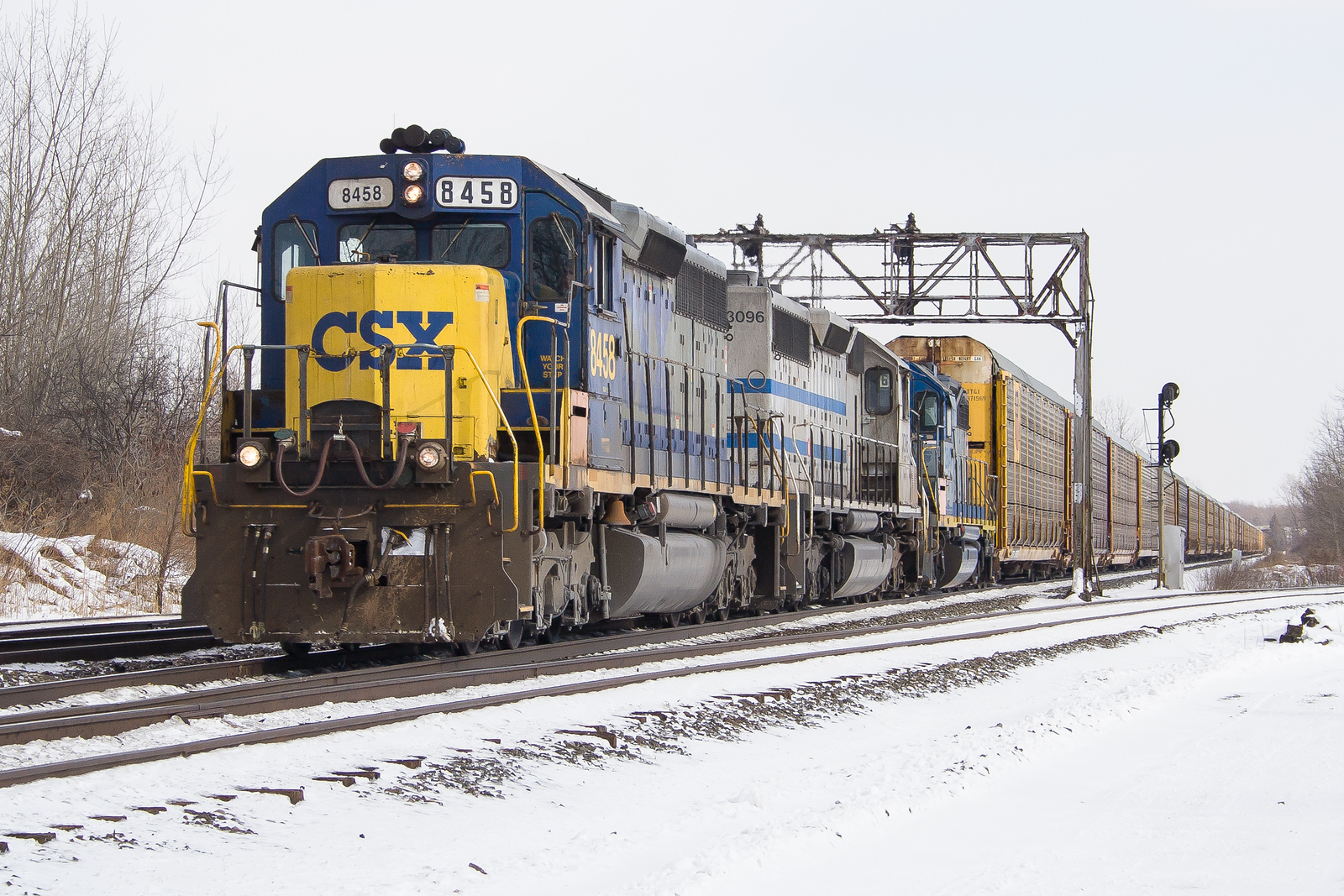 CSXT Q285 @ Chili, NY