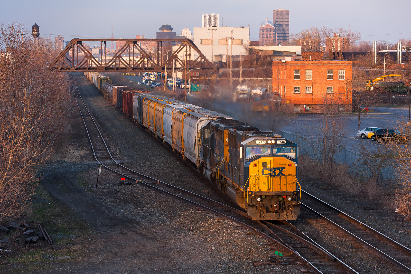 CSXT Q625 @ Rochester, NY