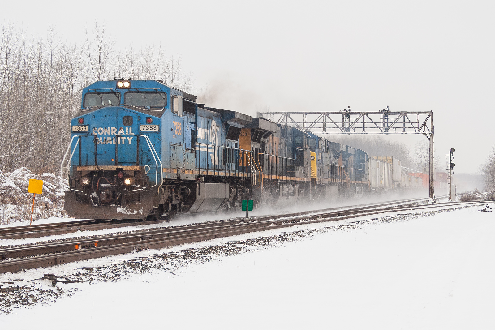 CSXT Q167 @ CHili, NY