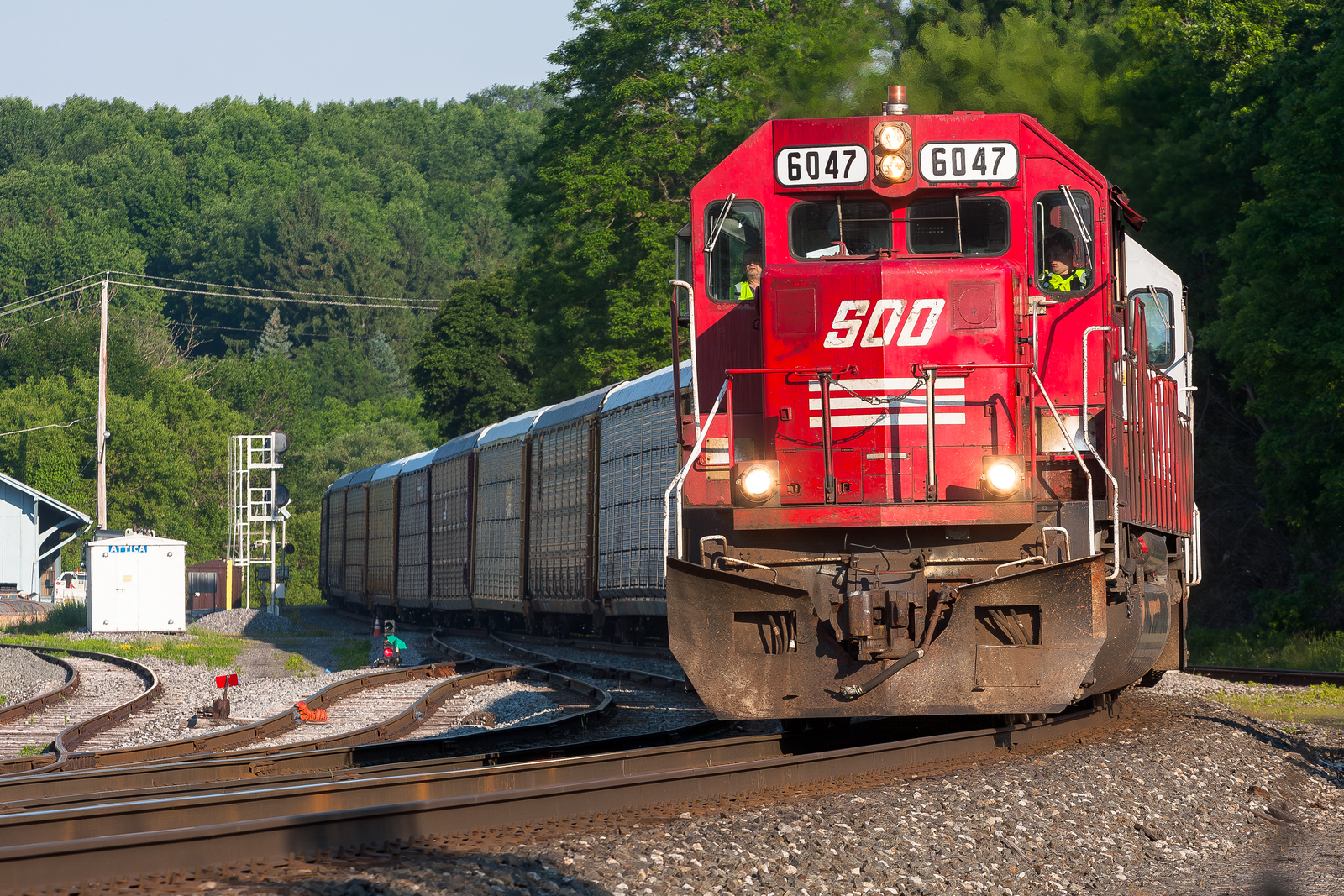NS 38T @ Attica, NY