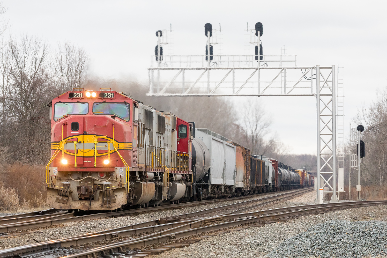 CSXT Q363 @ Chili, NY