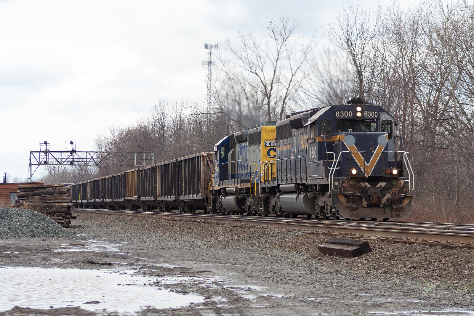 CSXT Q366 @ Chili, NY