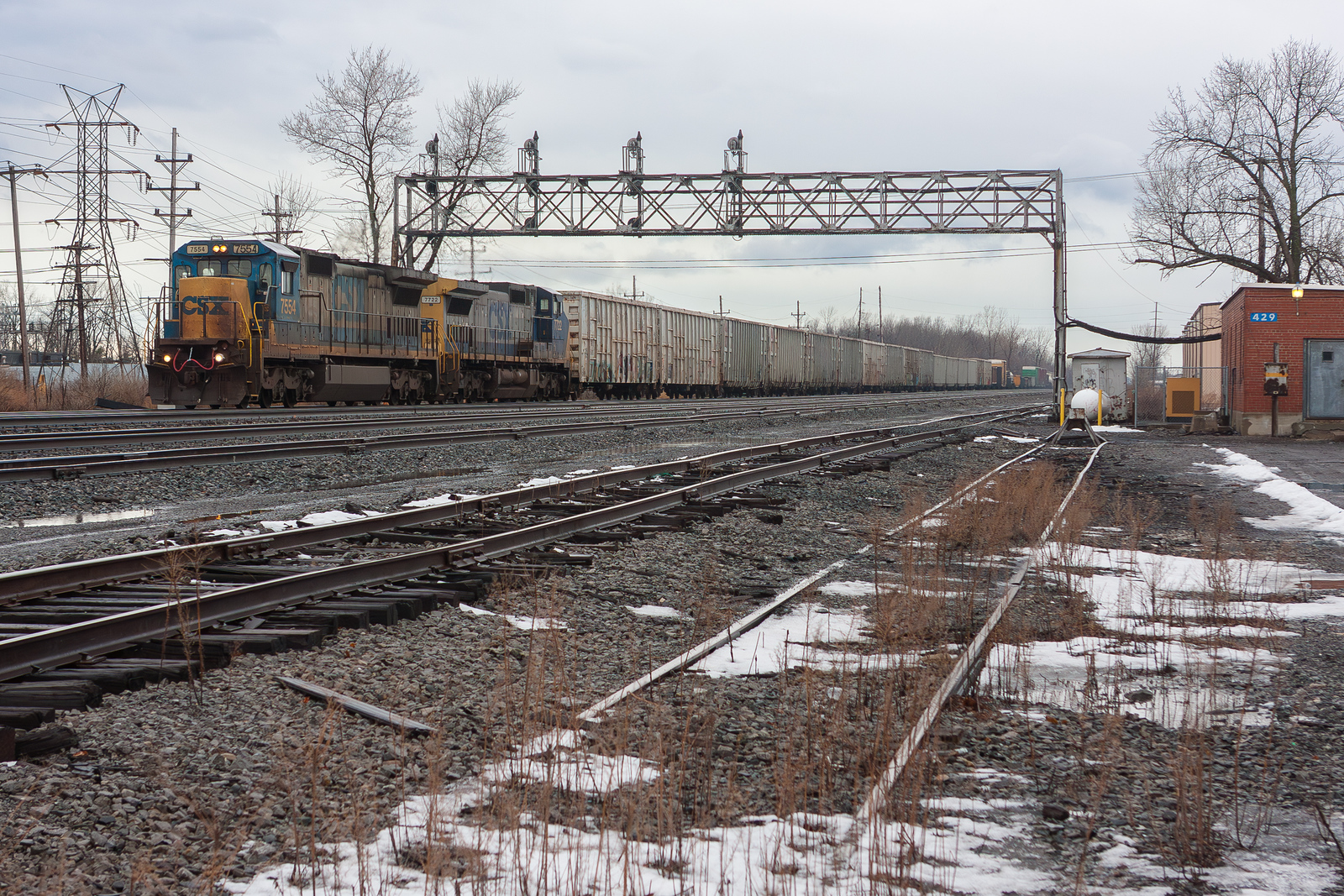 CSXT Q640 @ Depew, NY