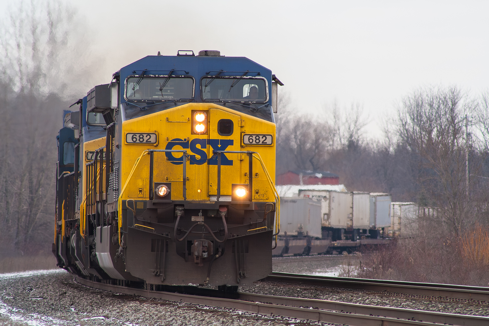 CSXT Q117 @ Churchville, NY