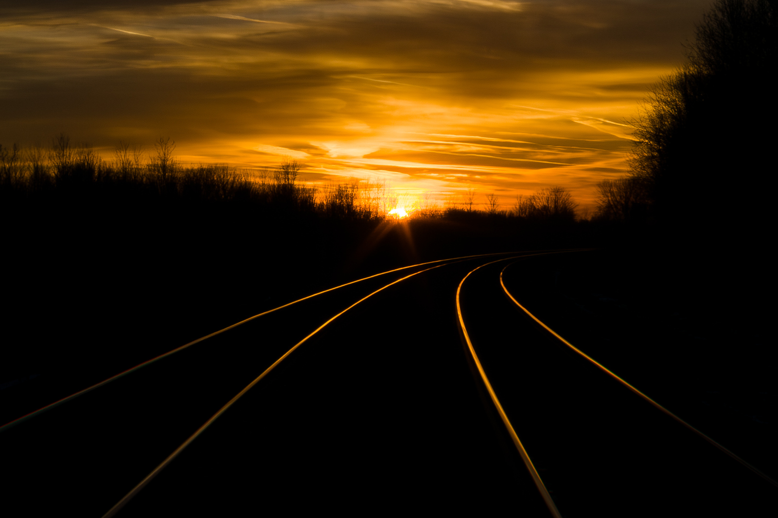 Sunset @ Churchville, NY
