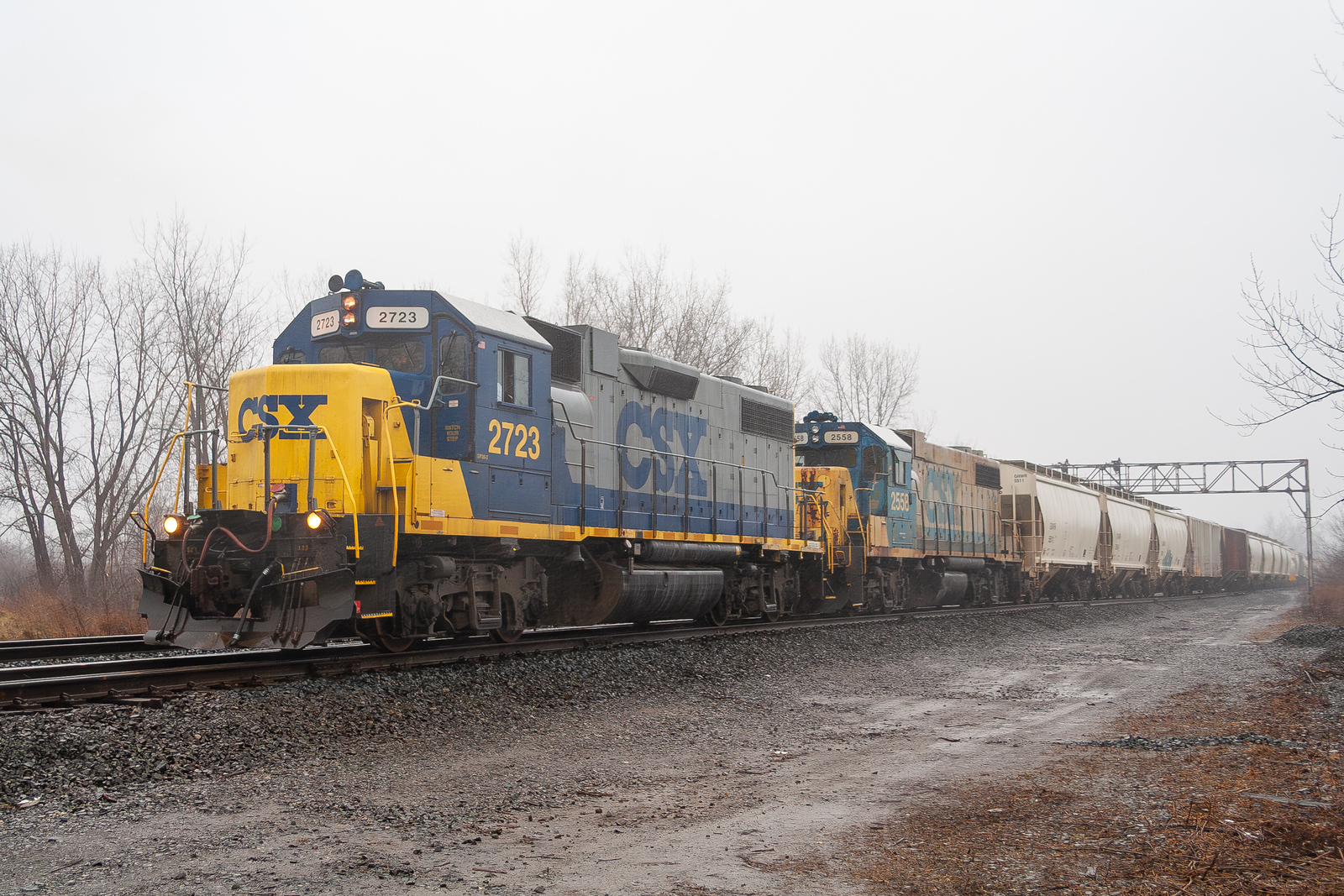 CSXT Q624 @ Batavia, NY