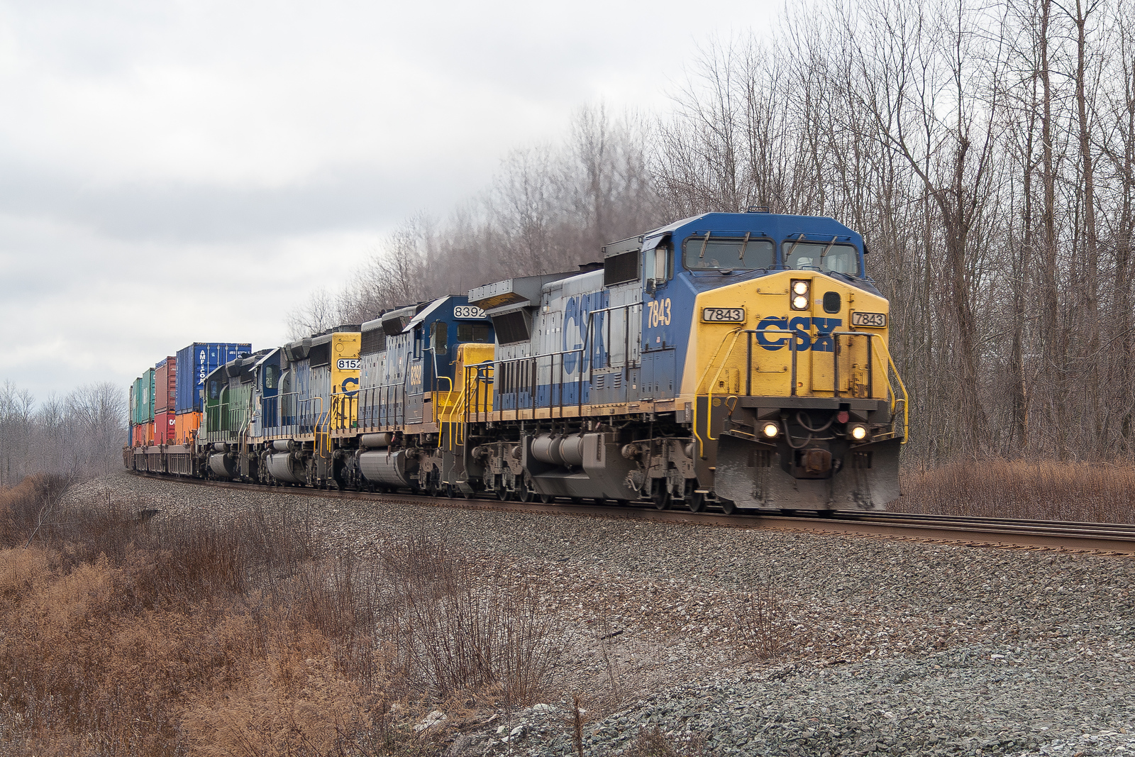 CSXT Q112 @ Churchville, NY