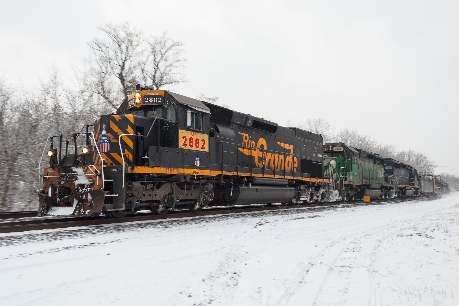 CSXT Q364 @ Churchville, NY