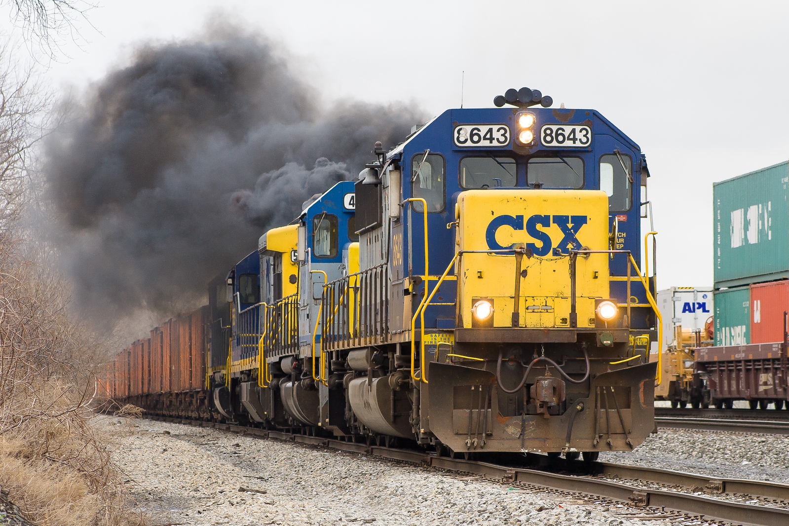 CSXT W064 @ Batavia, NY