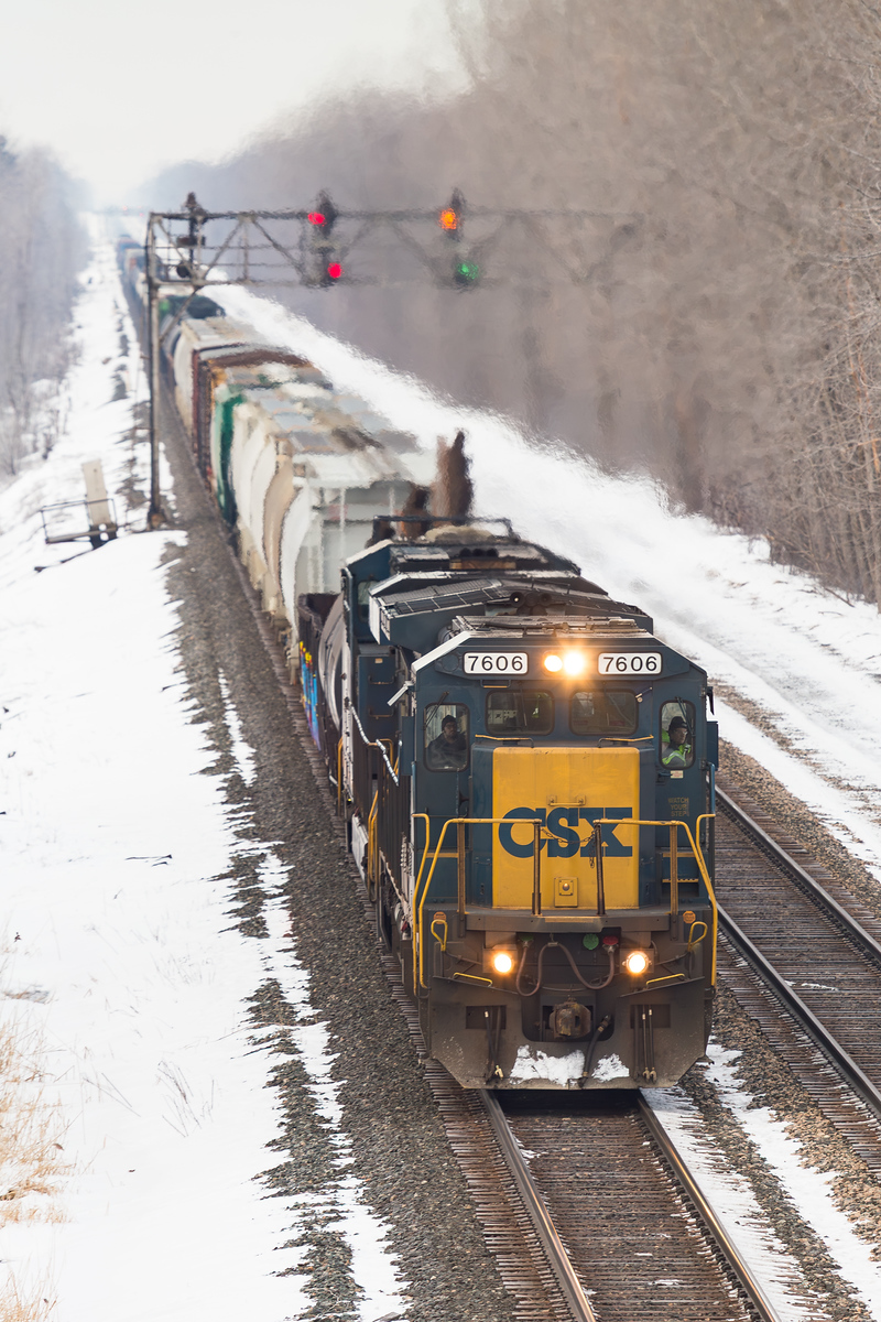 CSXT Q384 @ Crittenden, NY