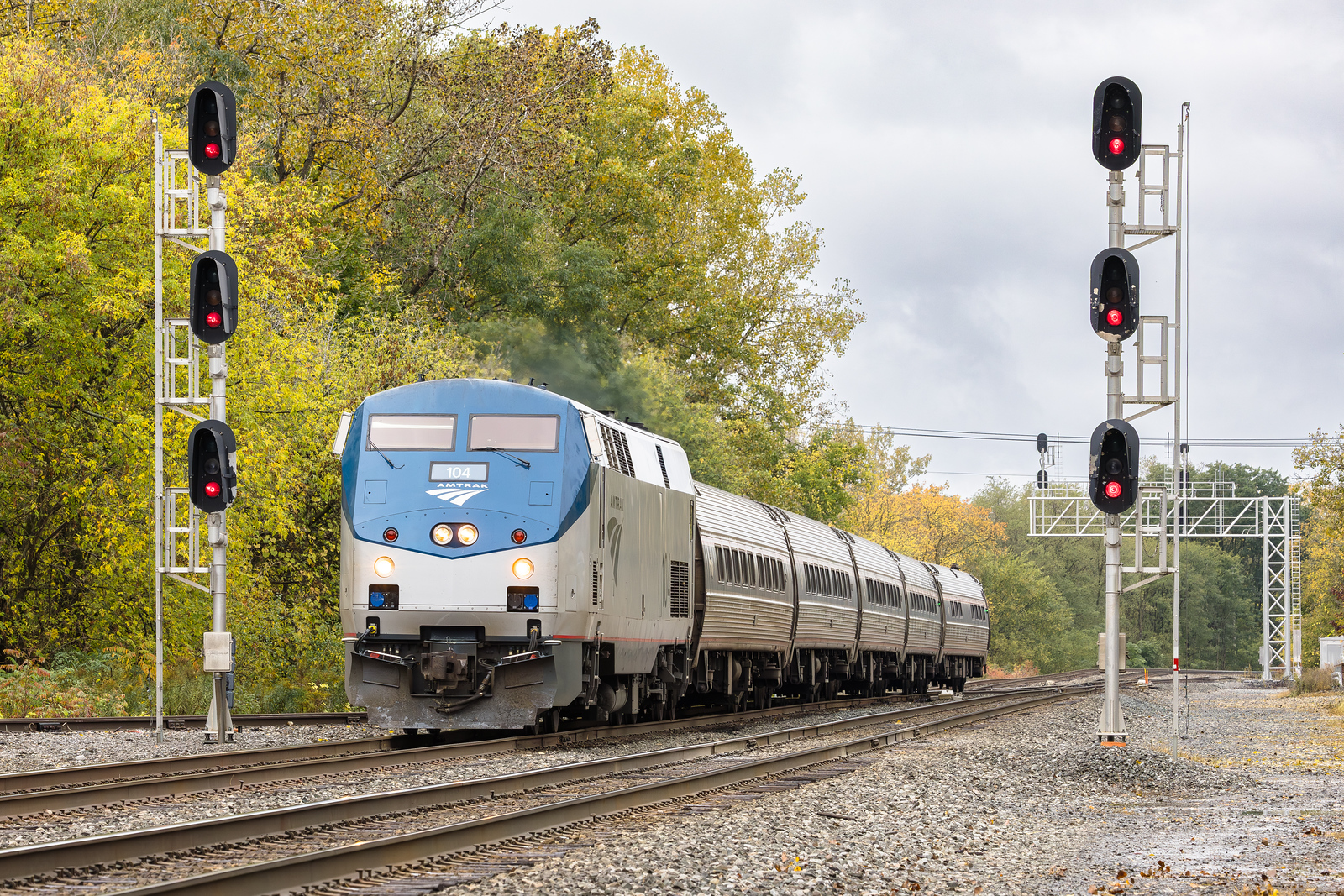 AMTK 64 @ Batavia, NY