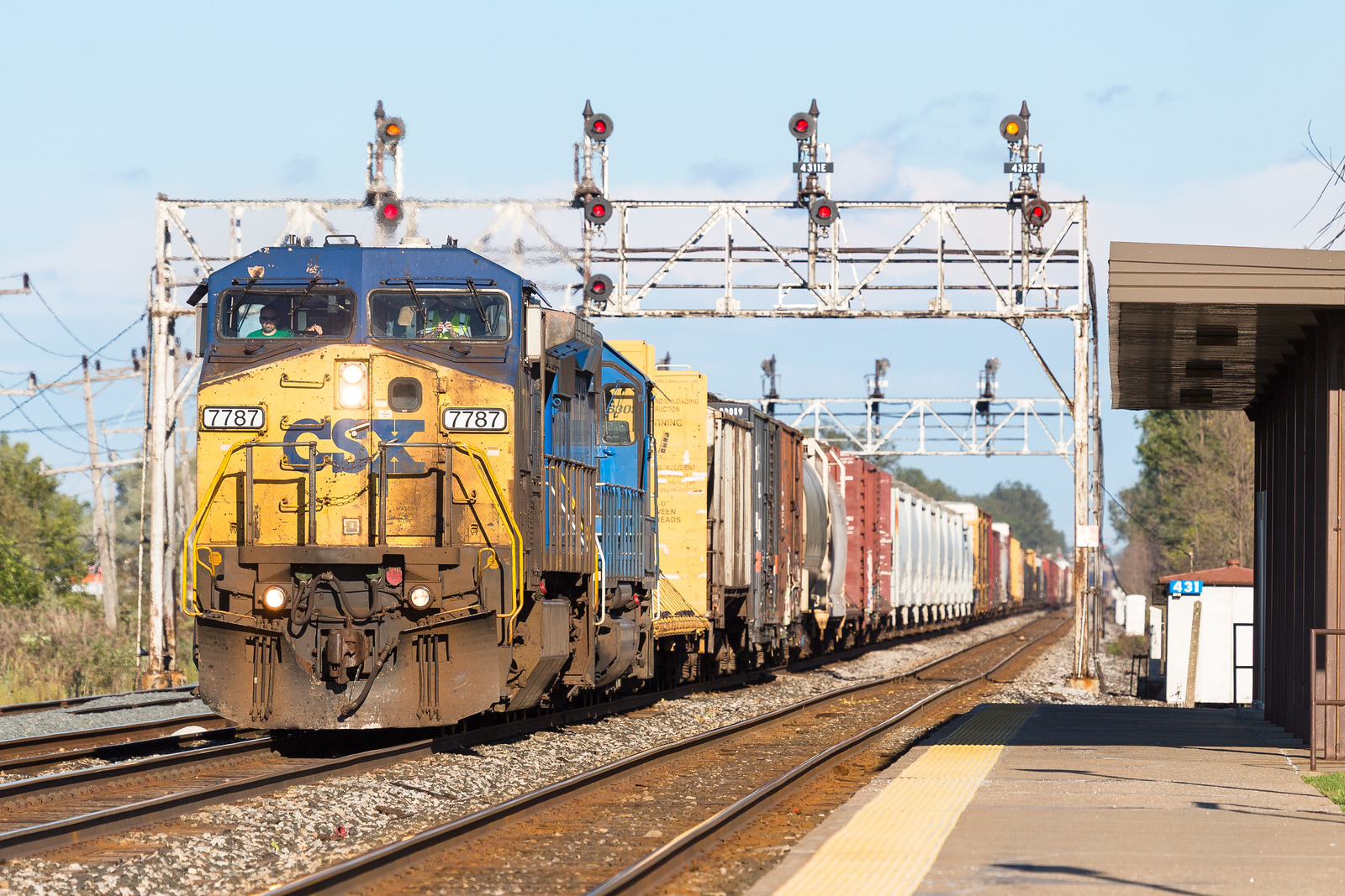 CSXT Q351 @ Depew, NY