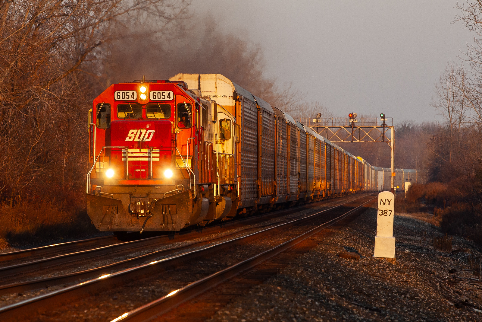 CSXT Q285 @ Churchville, NY
