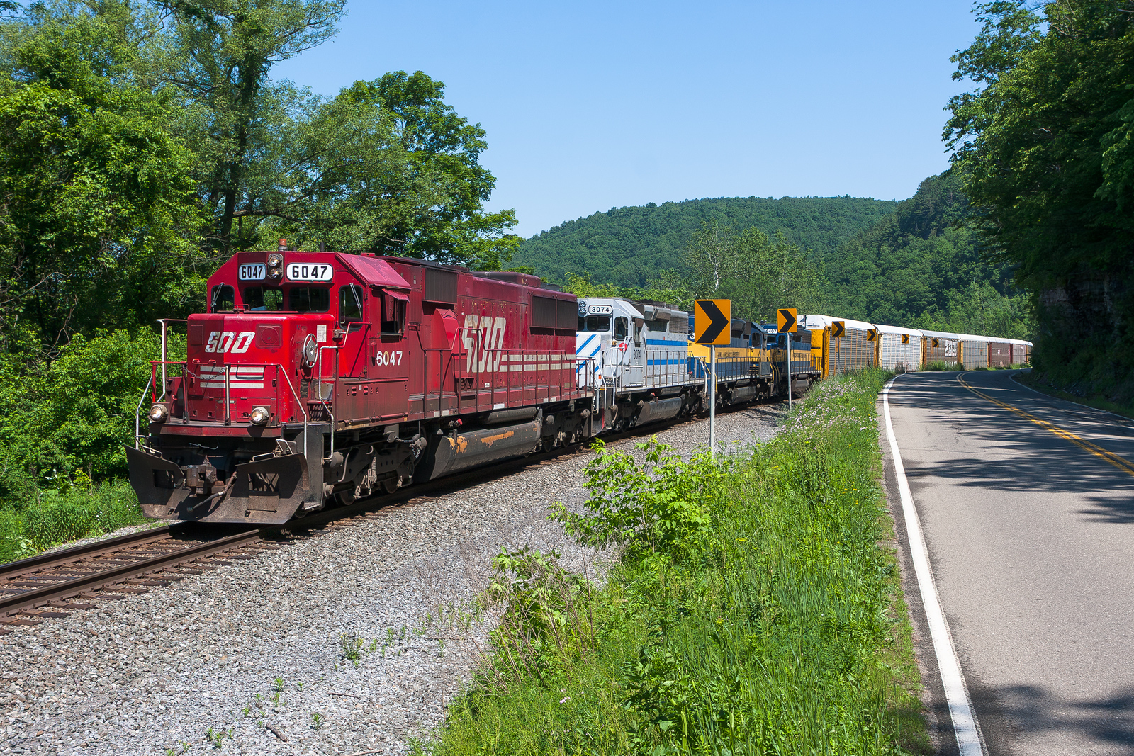 NS 38T @ Addison, NY