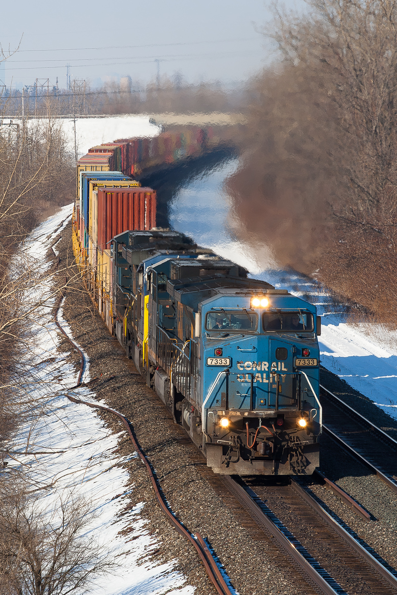 CSXT L112 @ Lancaster, NY
