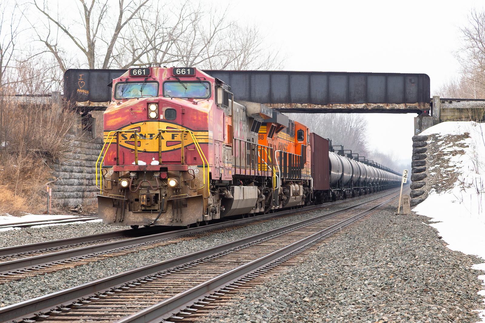 CSXT K041 @ Newark, NY