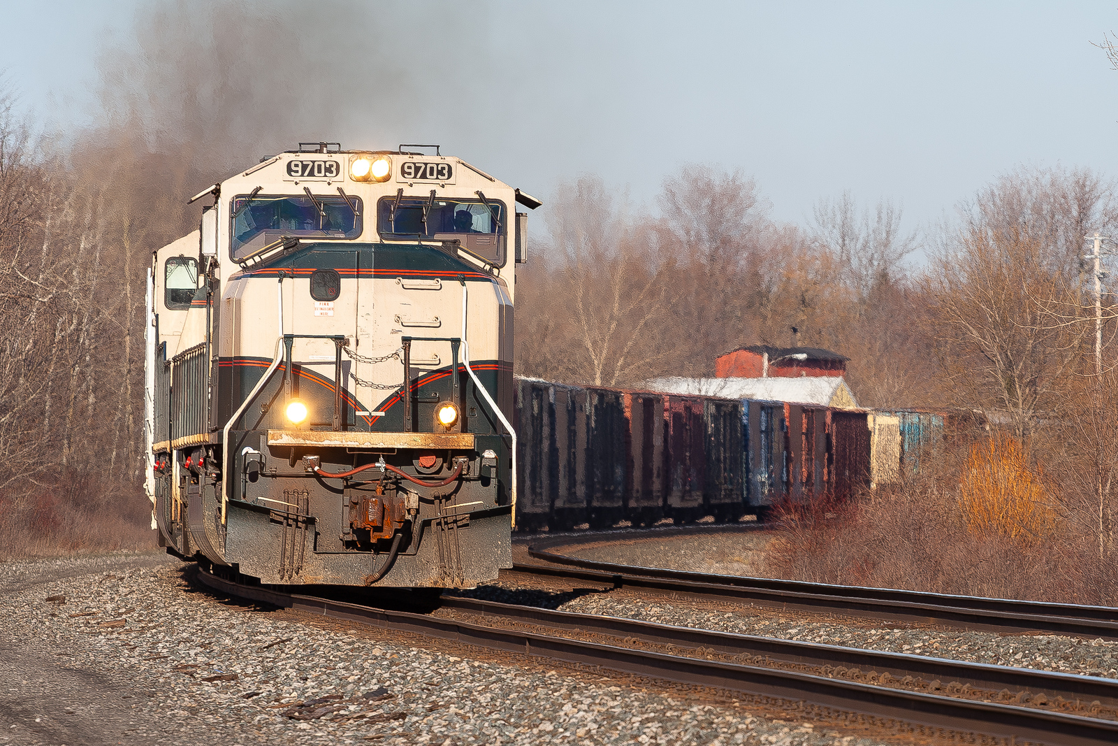 CSXT Q633 @ Churchville, NY