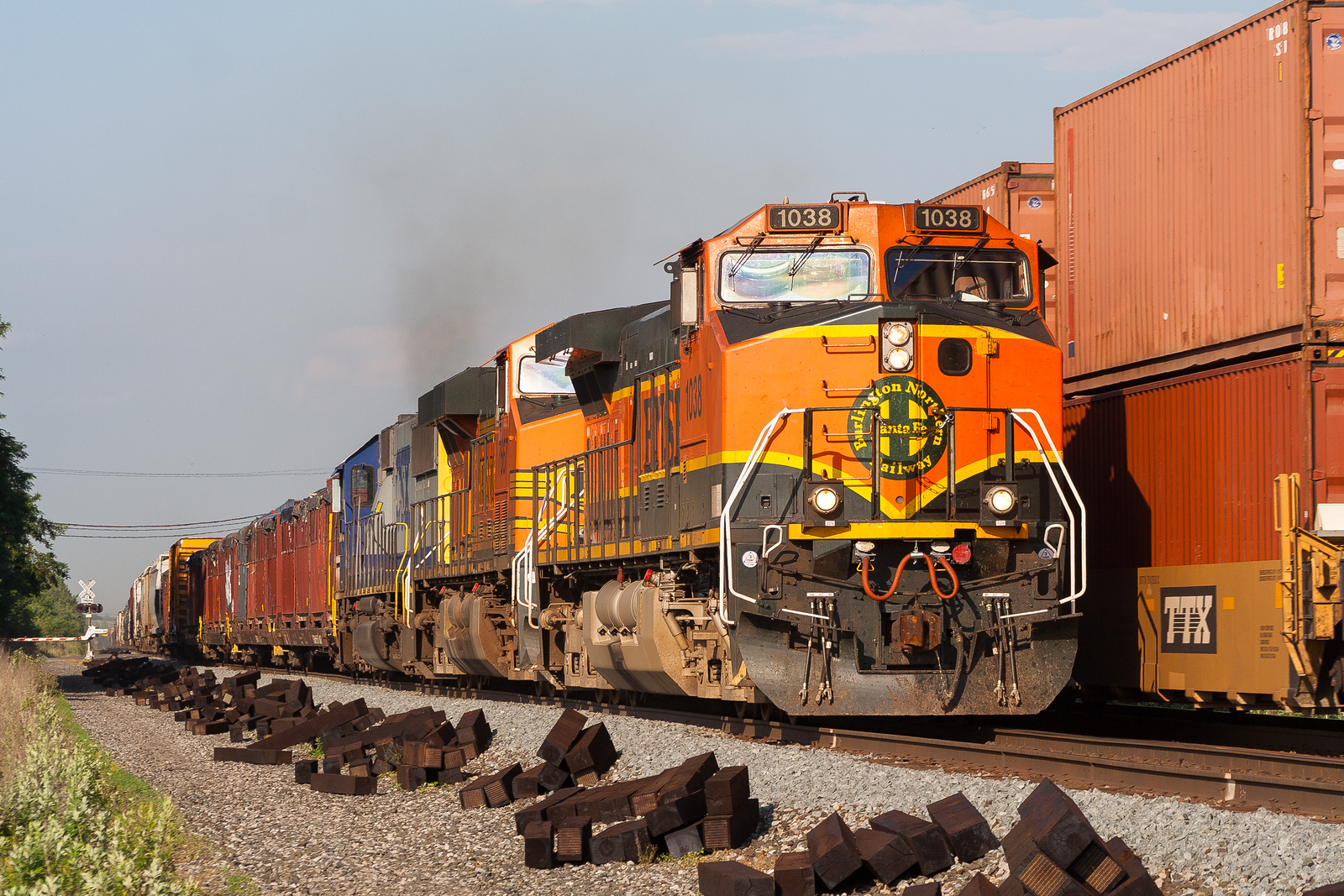CSXT Q381 Meets Q164 @ Bergen, NY