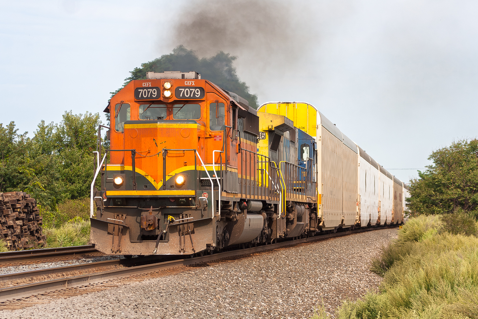 CSXT Q279 @ Bergen, NY